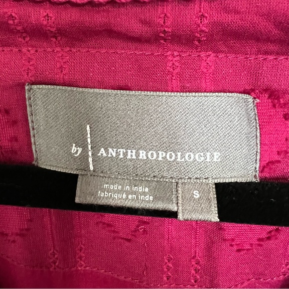 Women’s Anthropologie Long Sleeve Boho Button Front Dress - Size Small - Picture 5 of 8